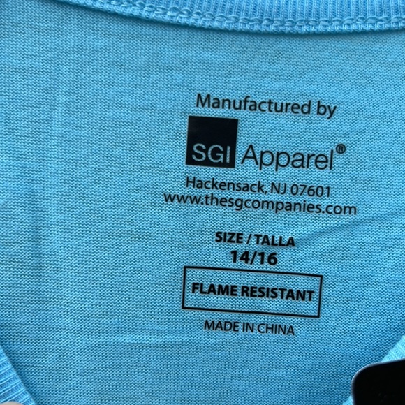 Girls sleepwear long sleeve NASA NWT - Picture 6 of 9